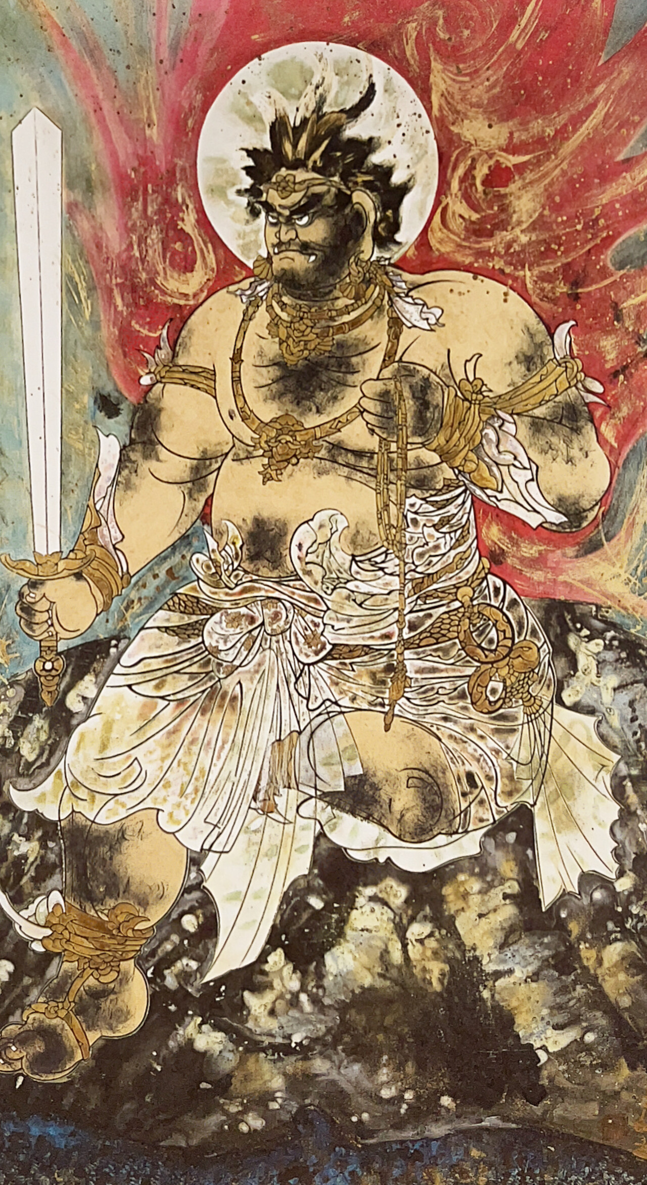 日本画家 篁牛人 水墨画 金魚 額装 M R9236B 日本画家 篁牛人 水墨画