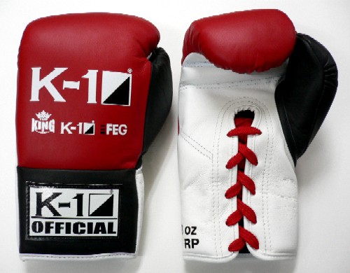 niniです！極美品 K-1 ボクシンググローブ 赤 16oz 美品」K-1グローブ