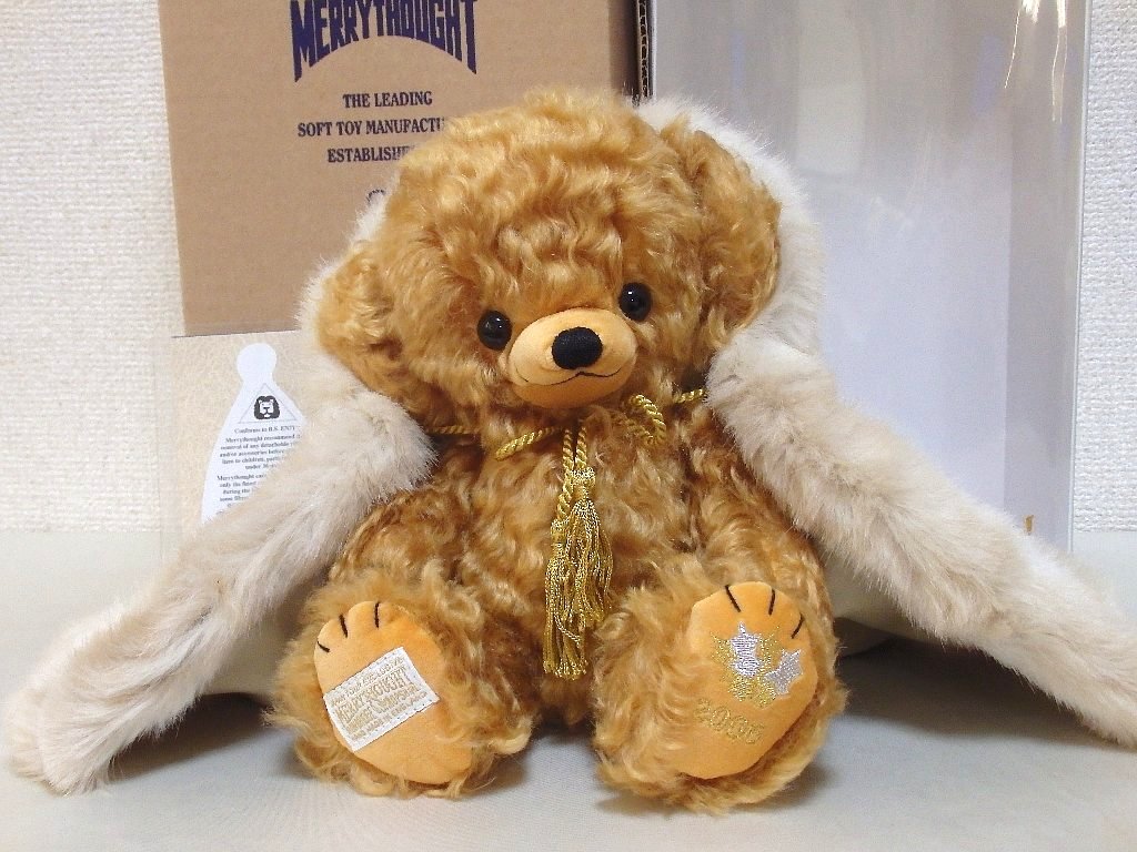 メリーソートテディベアチーキーパンキンヘッドレモンサイン入り