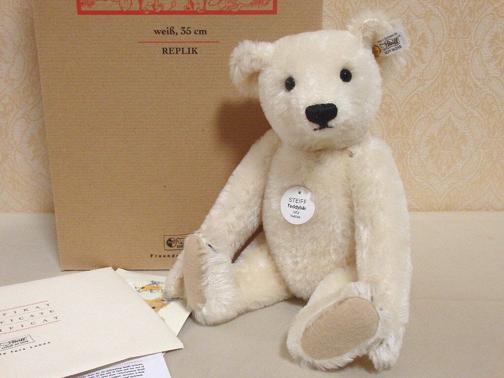 シュタイフ steiff 1922レプリカ ホワイトベア