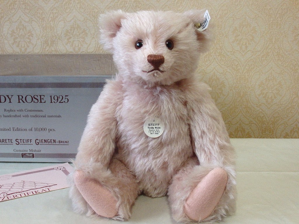 シュタイフ 限定 ティディベアローズ 1925