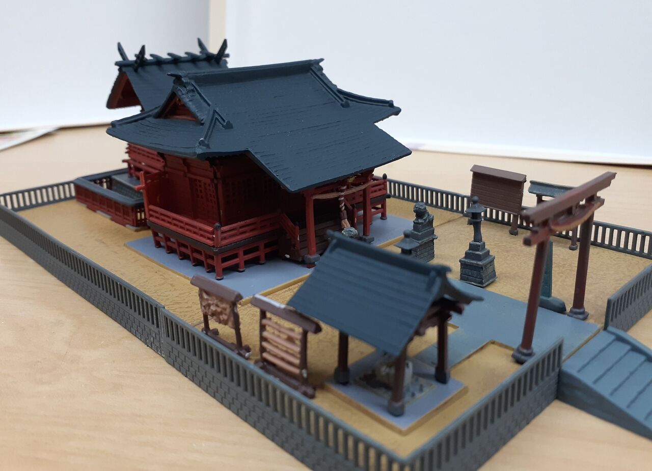 ジオコレ 神社 寺院セット Amazon | トミーテック ジオコレ 建物