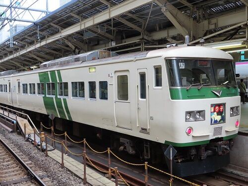 国鉄185系ストライプ塗装 7両セット A-4162 最終価格 国鉄185系