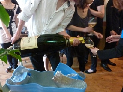 シャンパーニュ・テタンジェ・ナビュコドノゾール（15L）空瓶＆木箱