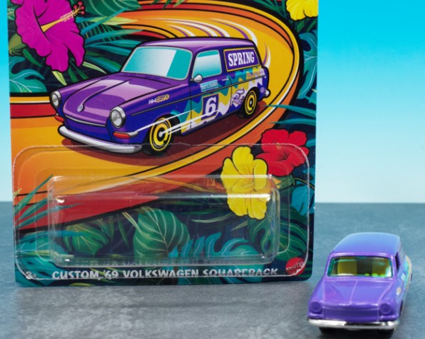 レビュー ホットウィール カスタム '69 フォルクスワーゲン スクエア