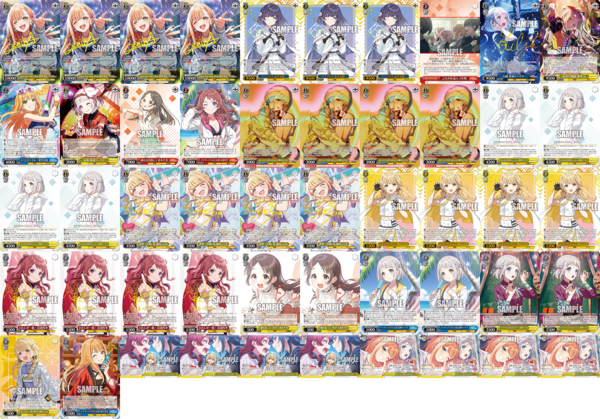 アイドルマスターシャイニーカラーズ ヴァイスシュヴァルツ デッキ 8門