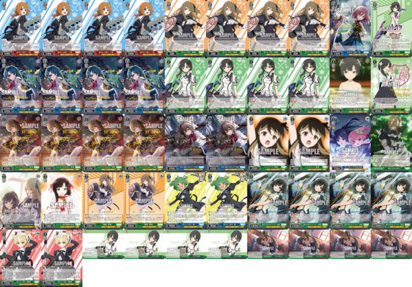 ws ヴァイスシュヴァルツ アサルトリリィ 8枝 デッキ 高レアリティ WS