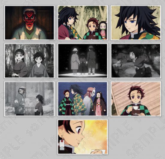 鬼滅の刃 場面写ブロマイドくじ シークレット 立志編 竈門炭治郎 禰豆子