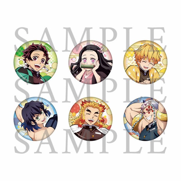 鬼滅の刃 全集中展 幕間画缶バッジ 善逸 善子 9点+その他グッズセット