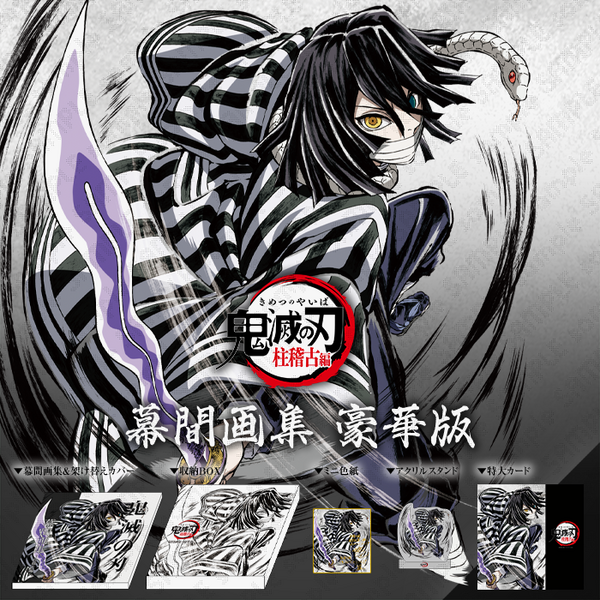 C105 鬼滅の刃 刀鍛治の里編 幕間画集 豪華版 霞柱 時透無一郎 時透無