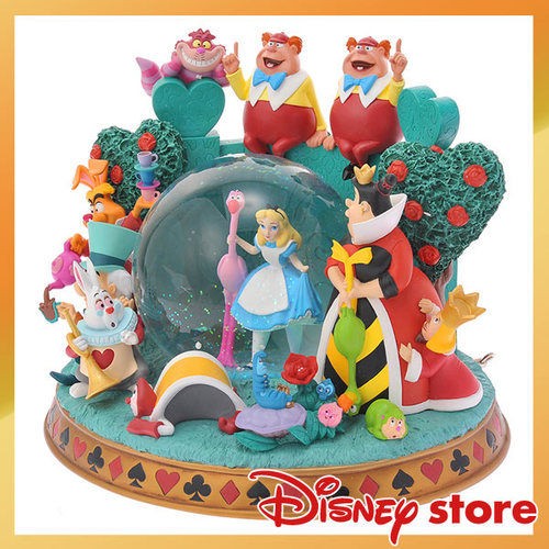 ☆不思議の国のアリス スノードーム 美品 ディズニー 不思議の国のアリス