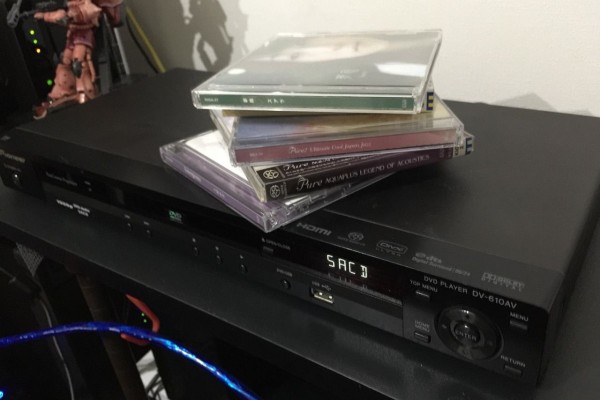 手軽なSACD再生用に「DV-610AV」を入手しました。 : bisonicr keep