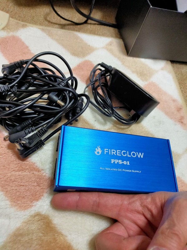 エフェクターボード考察 ～やっぱノイズがなあ②・FIRE GLOW pps‐01