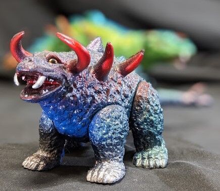 マグネドン（ブルマァク復刻・ポピーキングザウルス）ソフビ2体セット