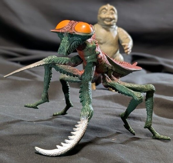 ミニラ＆カマキラス「ゴジラの息子」（バンダイ）ソフビフィギュア2体