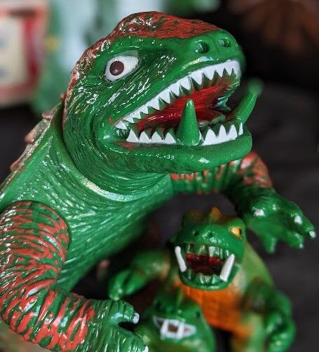 ギャオス4点セット（日東復刻・スラッシュカンパニー）ソフビ