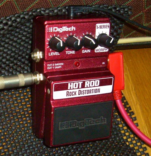 倉庫番のエフェクターで遊ぶ。DigiTech HotRod Rock Distortion : 約17