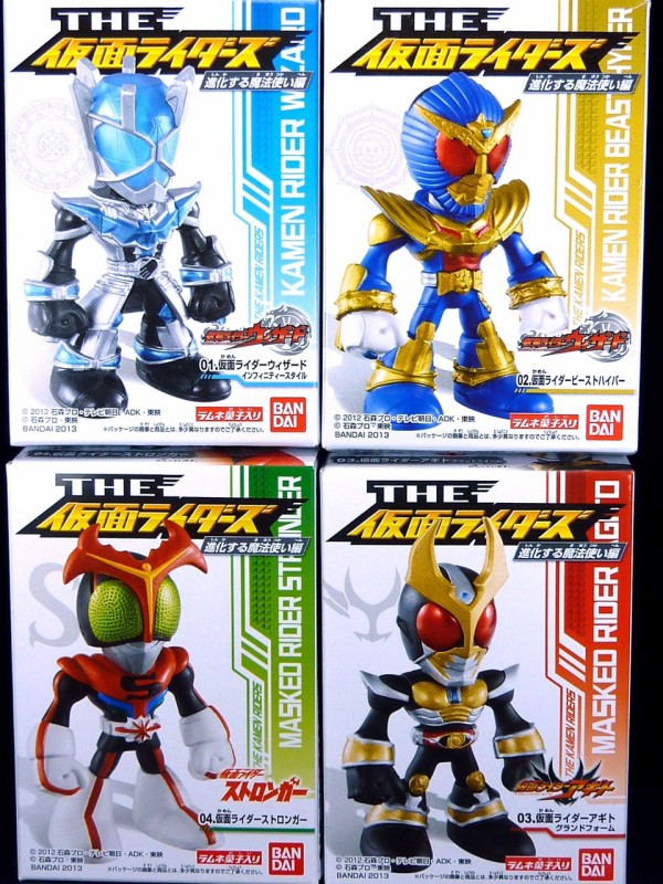 食玩 ザ・仮面ライダーアギト 全5種 仮面ライダー」の食玩「CONVERGE KAMEN