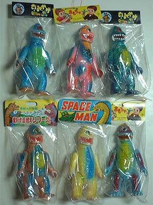 ガーガメル ソフビ 4体セット ガーガメル ソフビ 4体セット