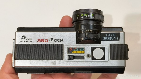1976/昭和51/FUJIFILM/Pocket Fujica 350 ZOOM/光学1.7倍/110カメラ