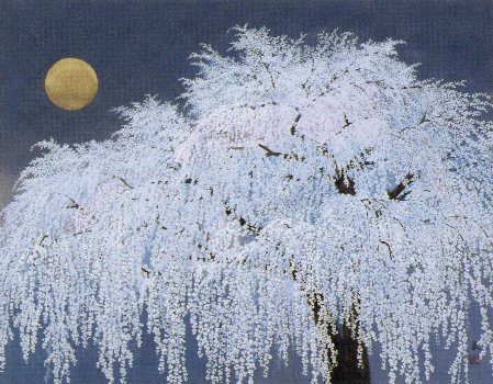 石田武日本画「富士」