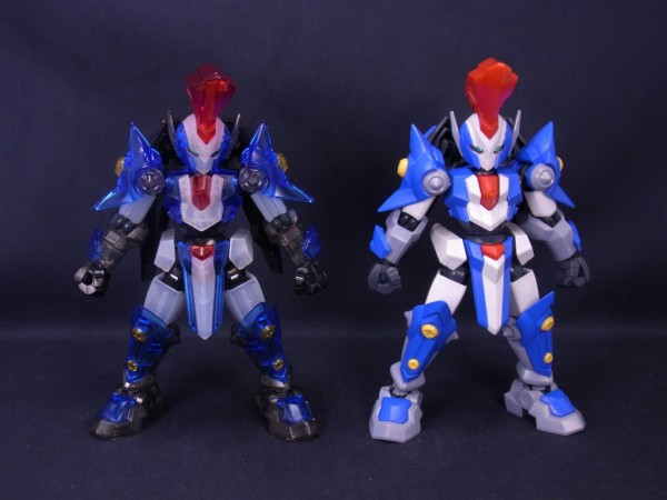 LBXアキレスVモードvsLBXジ・エンペラー（リミテッドクリアver