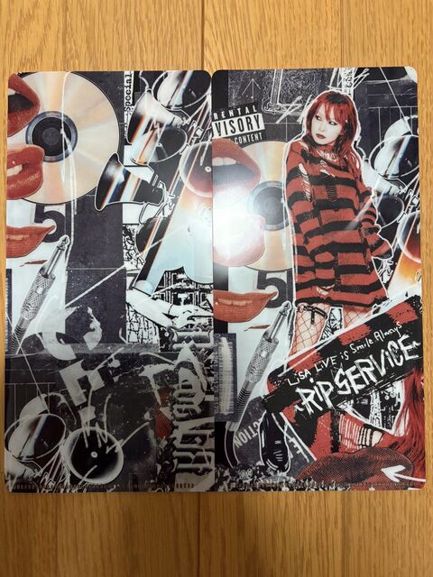 LiSA RIPService ガチャリング LiSA RiP SERViCE リング ガチャ グッズ