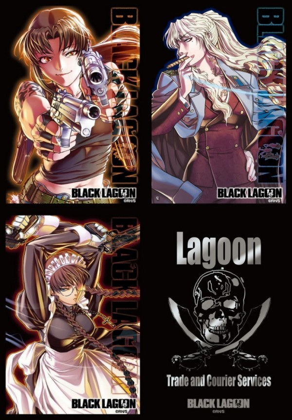 BLACK LAGOON レヴィ ロベルタ プレイマット ブラックラグーン ARE YOU