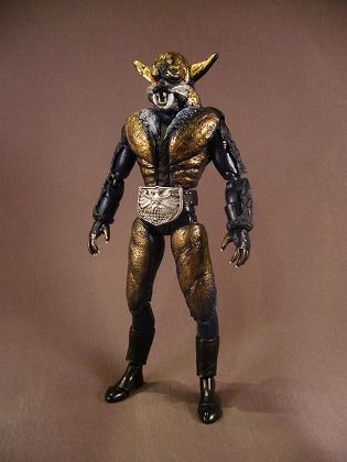 ワンフェス記念モデル 仮面ライダー 怪人 オオカミ男 東映レトロソフビ