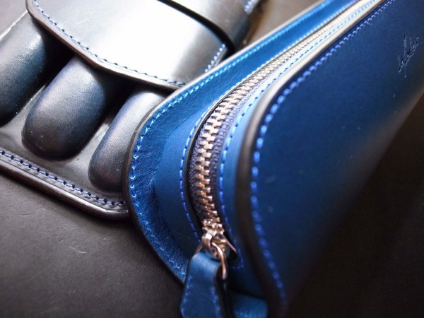 ル・ボナー デブペンケース ブッテーロ ブルー Le Bonheur/ル・ボナー