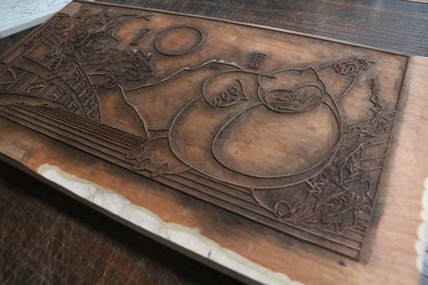 ポケモン 浮世絵木版画 対決かびごん ポケモン浮世絵」発売決定