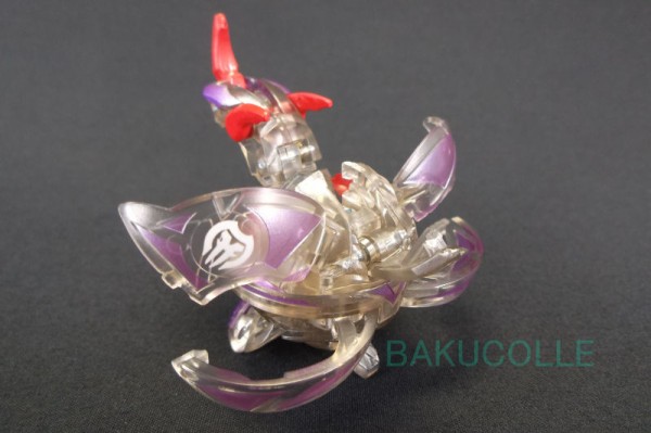 爆丸 BAKUGAN ダークオンクロスドラゴノイド (クリアブラック