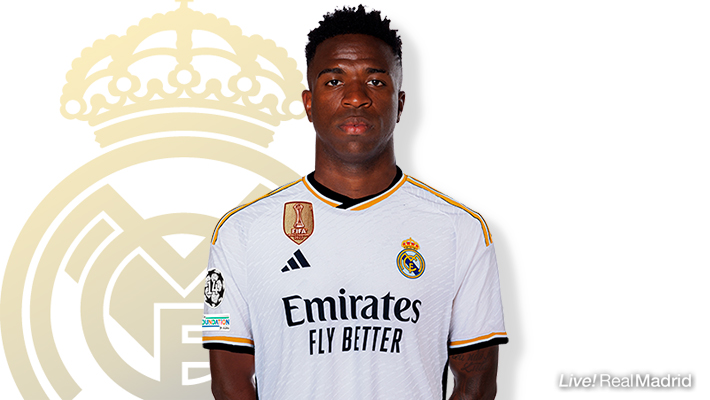 レアルマドリード 23-24 ヴィニシウス ユニフォーム adidas レアル