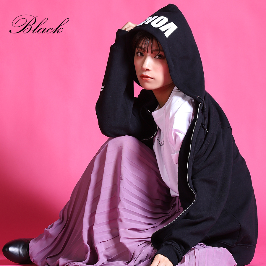 Kalafina パーカー サイズS ダブルジップ カラフィナ Wakana Kalafina