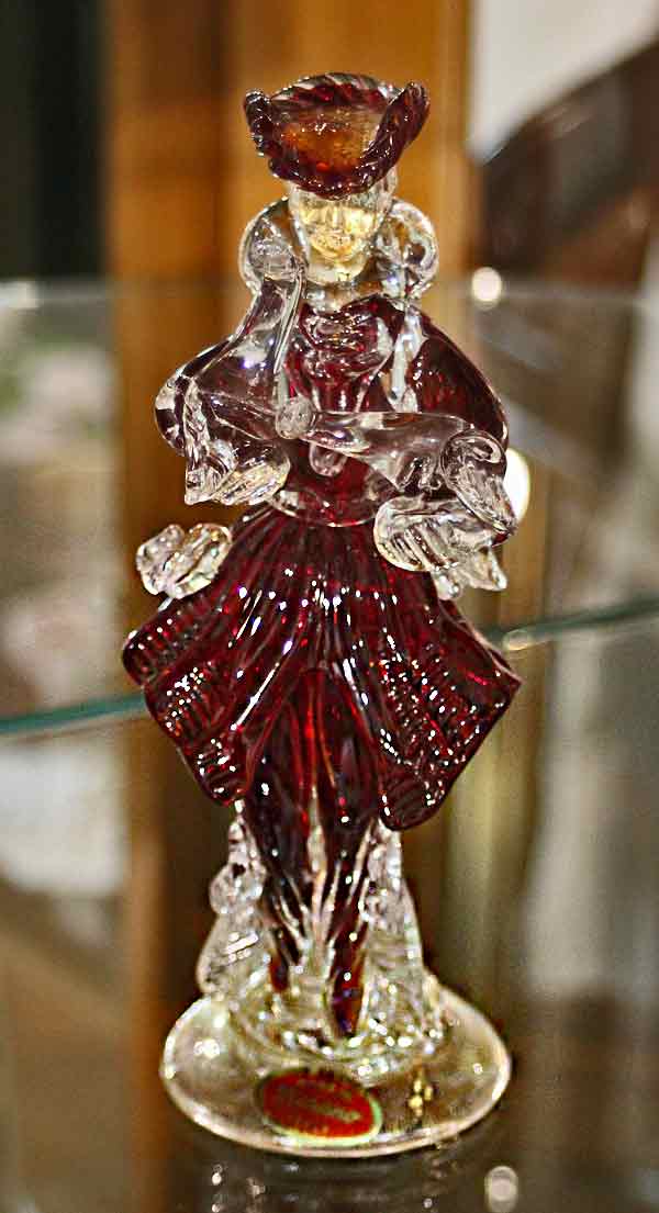 イタリア ベネチア ガラス・陶器人形 【公式通販】