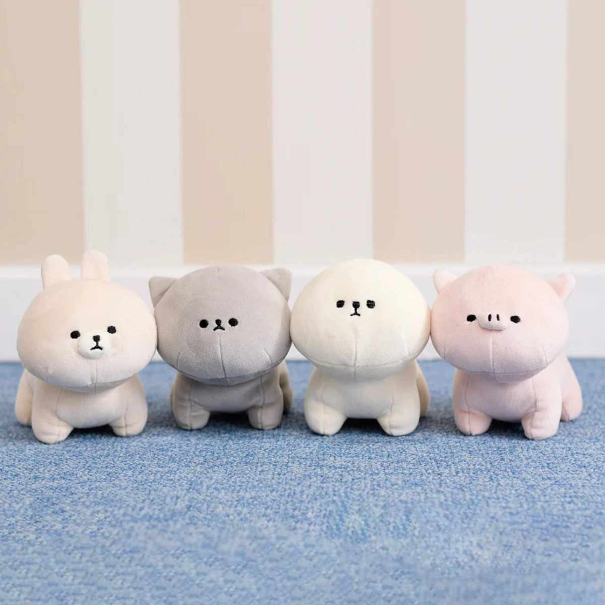 ぬいぐるみ mofmofriends おすわりマスコット おもちゃ （ モフモフ