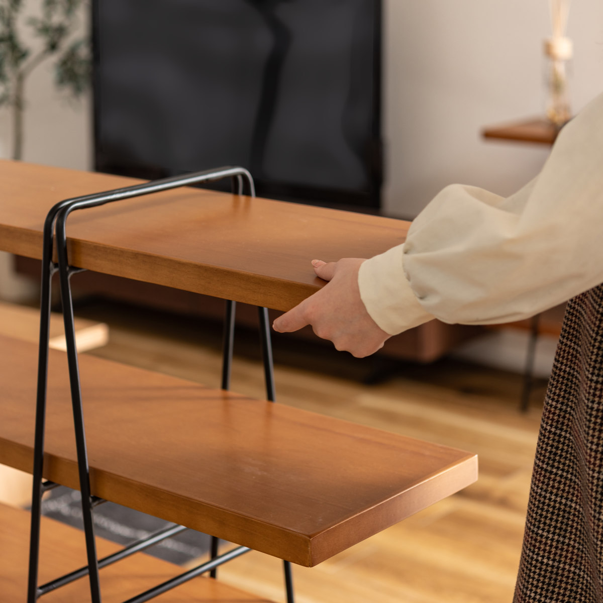 ☆希少☆ peak フォールディングシェルフ シナベニア 楽天市場