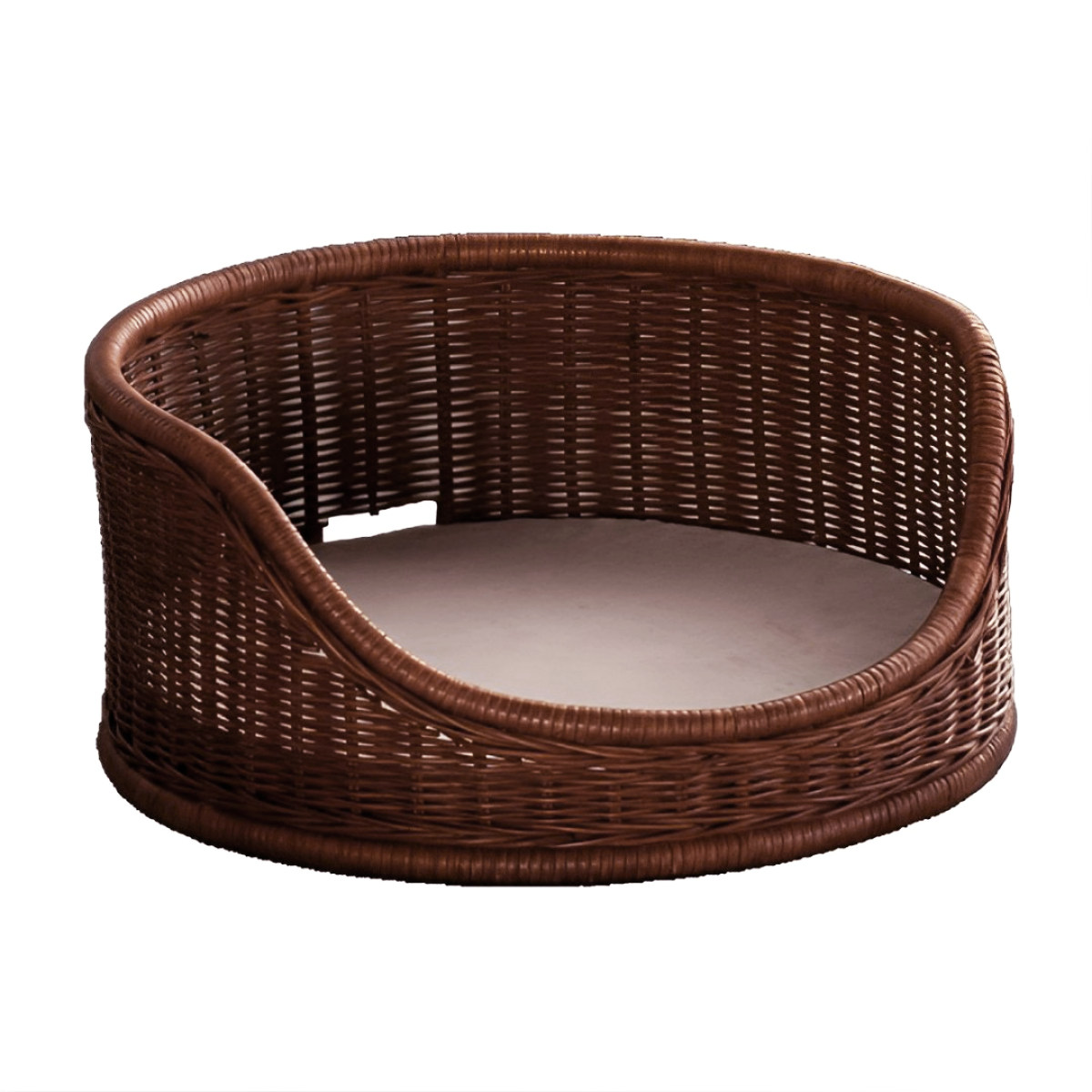 ドッグベッド S 伝統工芸 アタ細工 バスケット 籠 犬 猫 ベッド