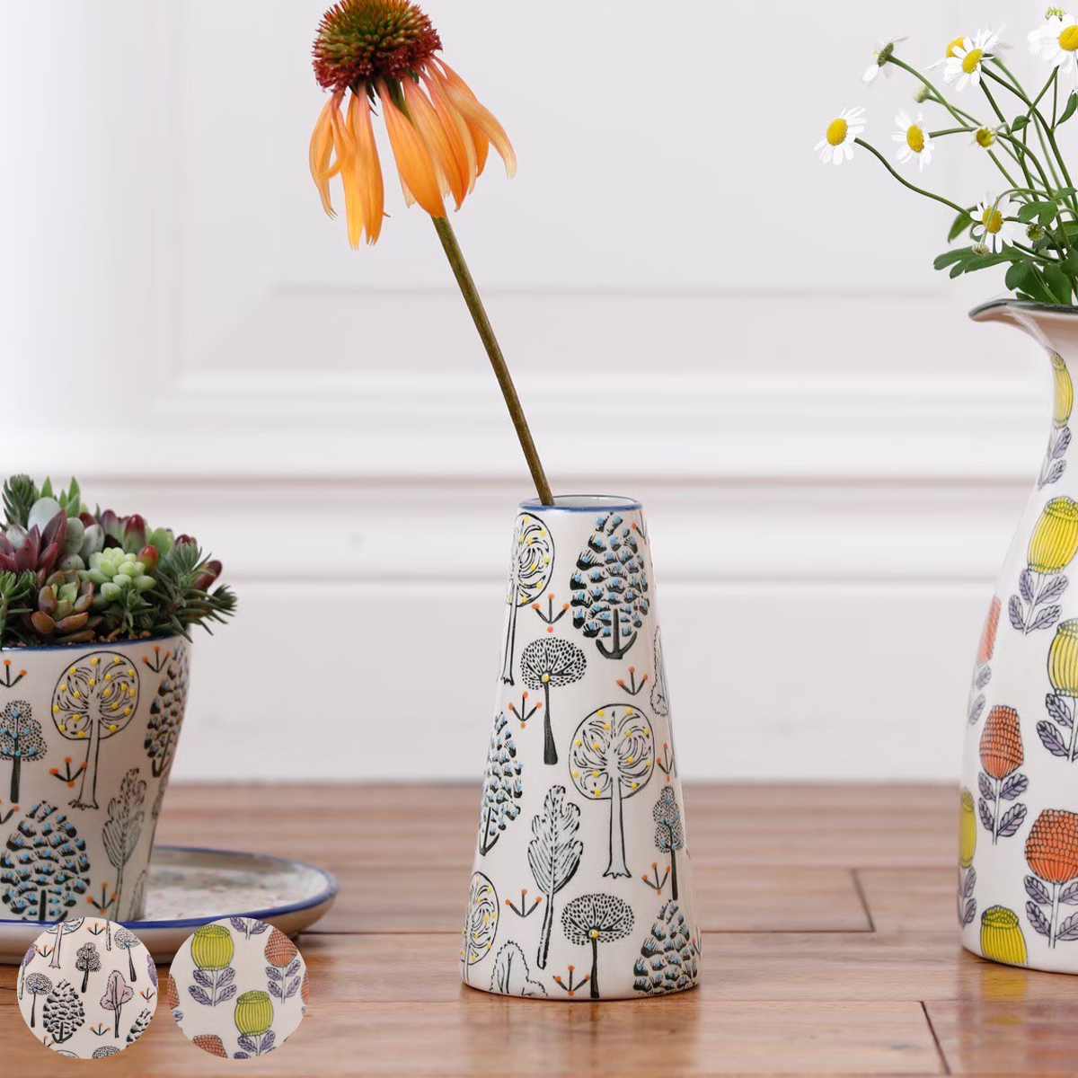 花瓶 ポーリッシュフラワーベース H 水差し型 （ 花ビン 花びん 花器