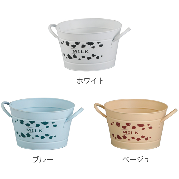ミルキーさまご購入品 リメイク缶 バケツ型取手付き Mサイズ