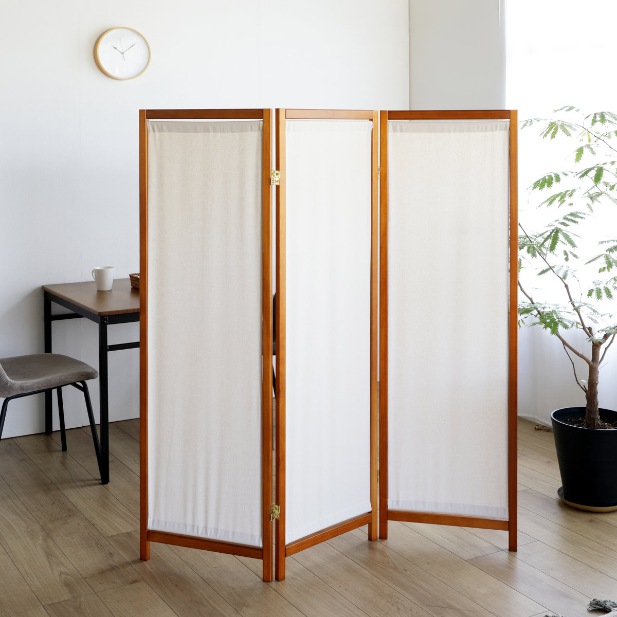 カリモク家具 karimoku꧂オールドカリモク ラタンパーテーション