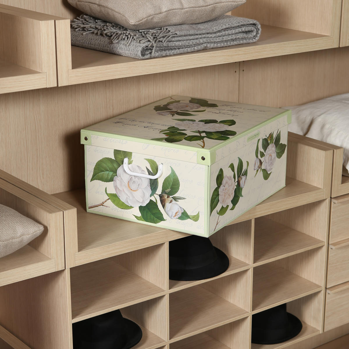 収納ケース スタッキングコンテナ ピオニー L イタリア製 （ 収納