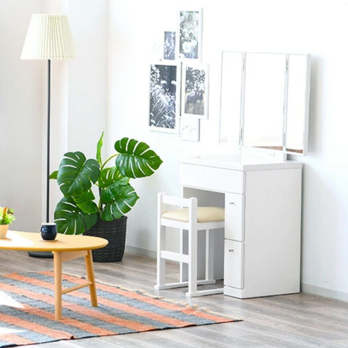 chocoさん専用送料込み☆IKEAミラー付きドレッサー幅100㎝ chocoさん