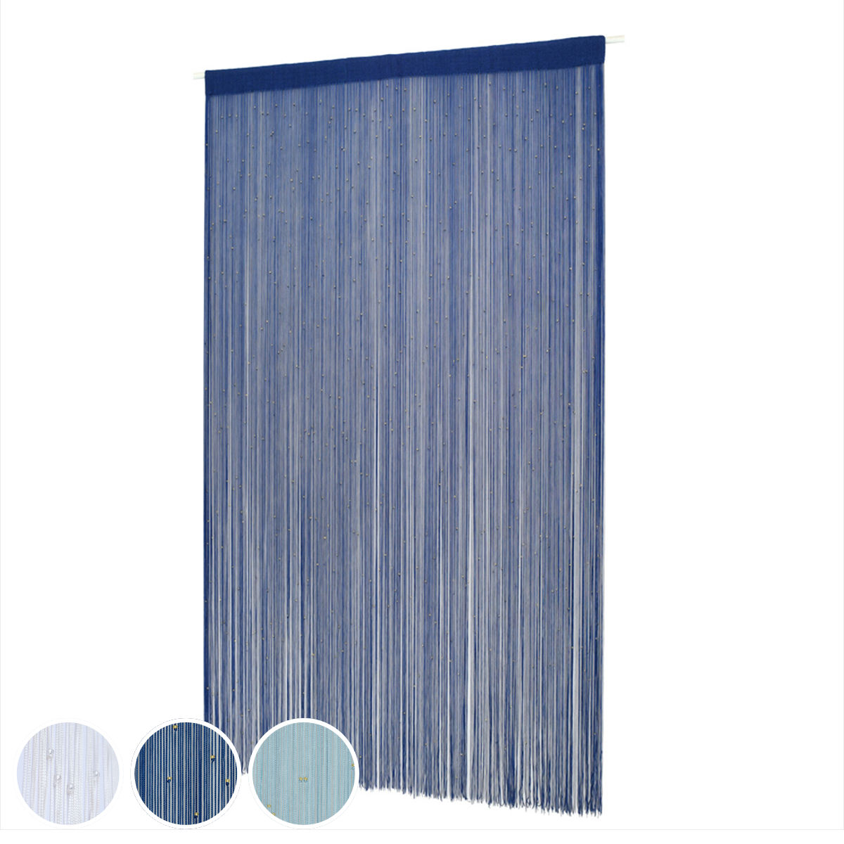 dショッピング |のれん ストリングのれん ビーズ付き 約85×150cm