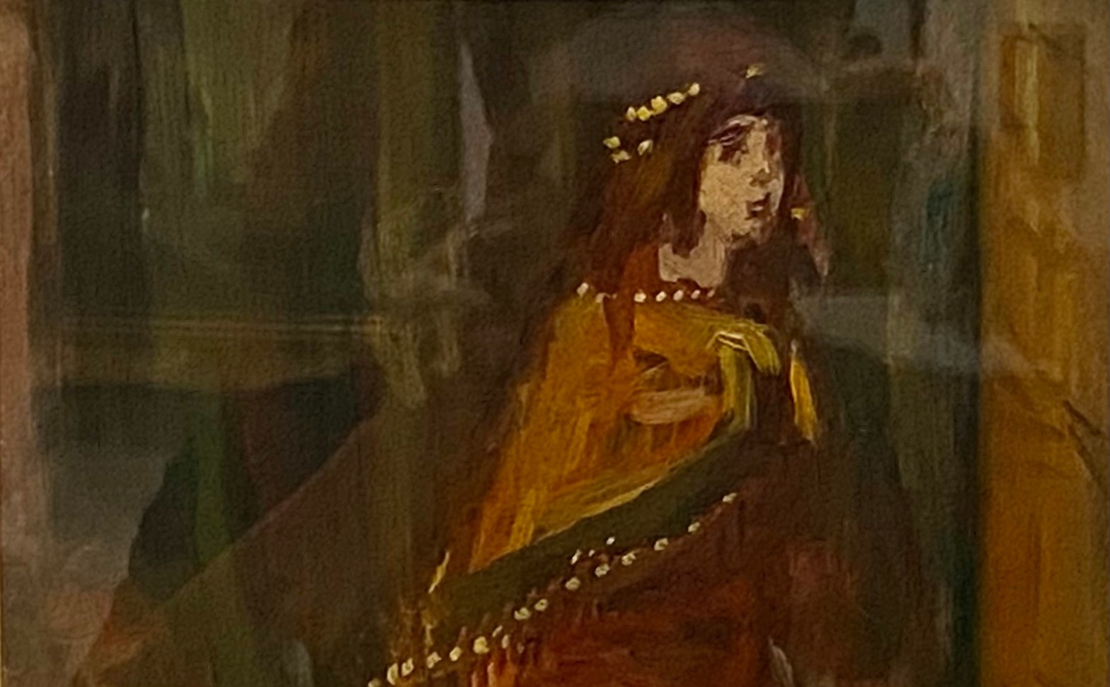 坂本繁二郎「少女」絵画 油絵 現状 人物画 贋作 レア 希少 しょうじょ