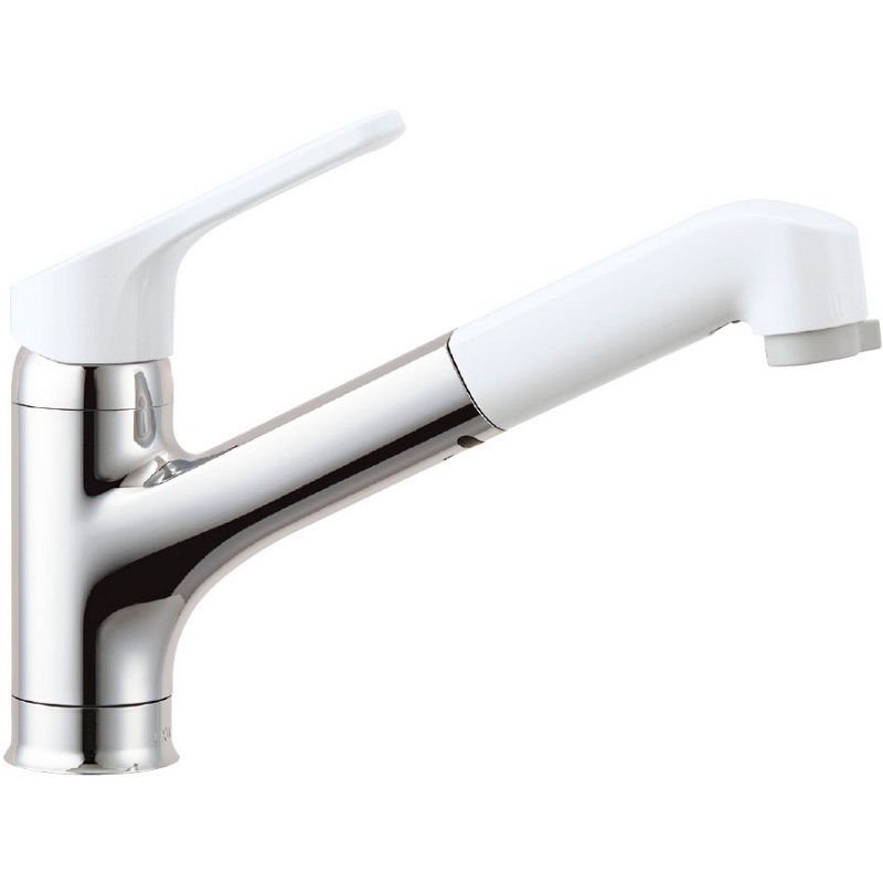 ホース引出式シングルレバー混合水栓 ノルマーレ | 水栓金具 - LIXIL