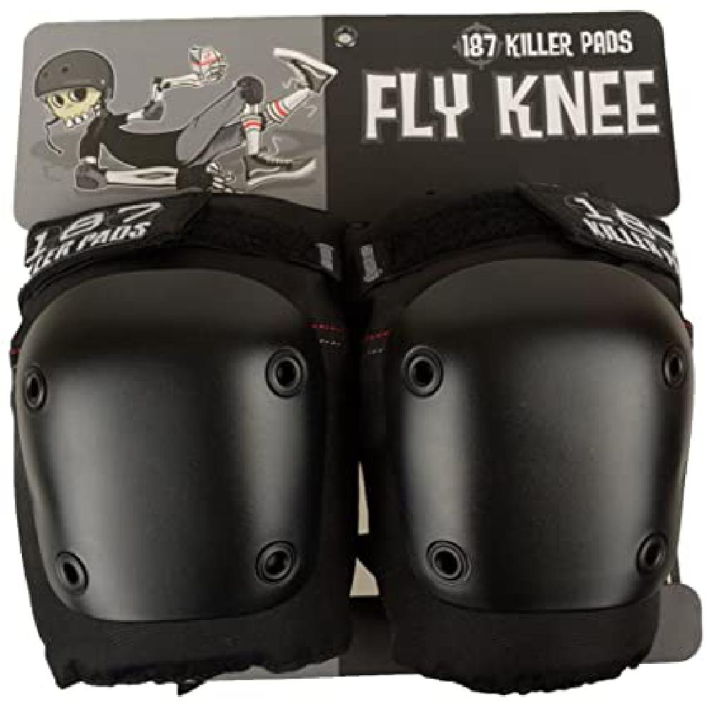 187 Killers Pads Fly Knee Pad XS-Black – Longboards USA