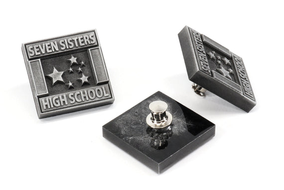 希少】ペルソナ2 七姉妹学園 校章 ピンズ 希少】ペルソナ2 七姉妹学園