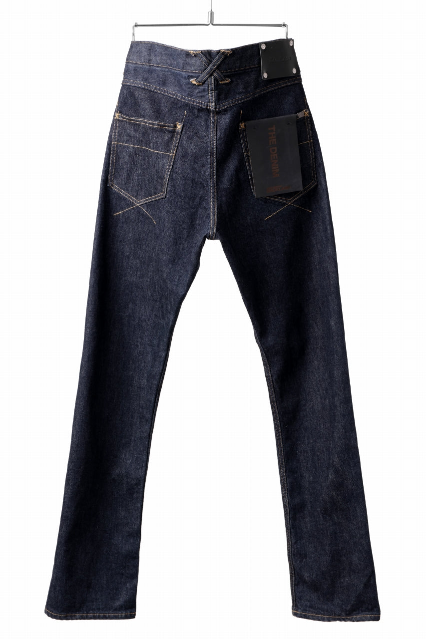 ISAMU KATAYAMA BACKLASH THE DENIM SELVEDGE DENIM STRAIGHT PANTS