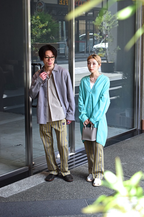 NEEDLES[ニードルズ] 23SS Track Pant - Poly JQ [Stripe] - 4/28(fri